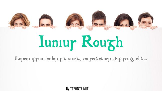Junius Rough example